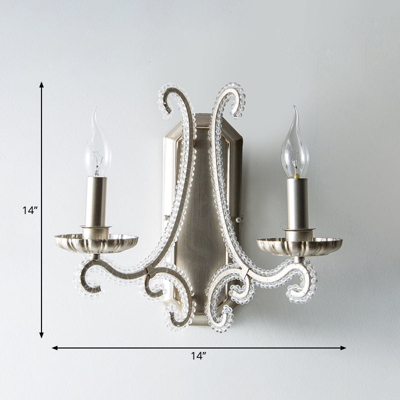 CrystalElegance Wall Sconce – Luxe Wandverlichting met Kristallen