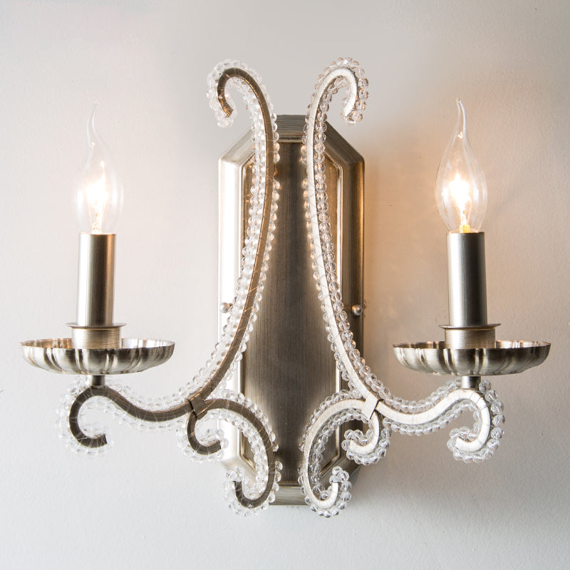 CrystalElegance Wall Sconce – Luxe Wandverlichting met Kristallen