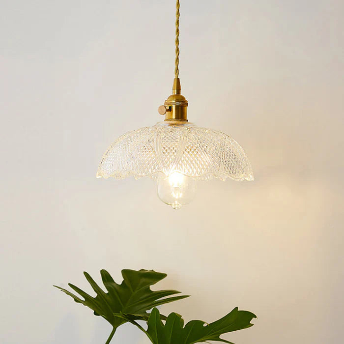 OpulentGlow Pendant – Elegante Glas Hanglamp