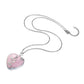 Elegante Hartvormige Rozenkwarts Halsketting - Amara Collection