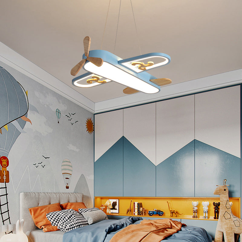 Air Lightplane - Stijlvolle Crèmekleurige Hanglamp voor Sfeervol Landelijk Interieur