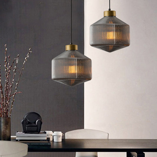 GlowCandle Plafondlamp - Moderne Glazen Kandelaar voor Interieur