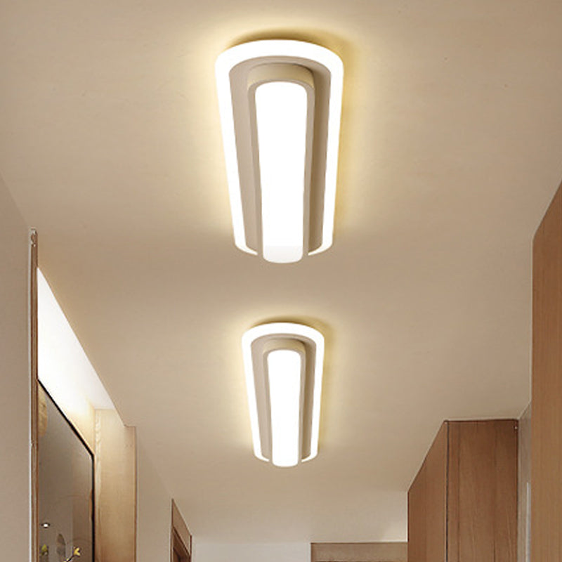 Ovaluxe Glow - Elegant Zwart-Witte LED Verlichting