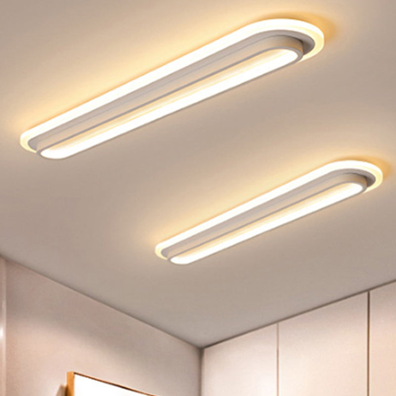 Ovaluxe Glow - Elegant Zwart-Witte LED Verlichting