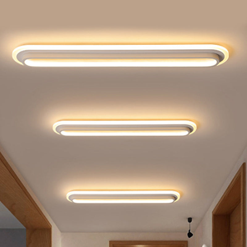 Ovaluxe Glow - Elegant Zwart-Witte LED Verlichting