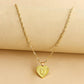 Amara - Elegante Gouden Hart Ketting