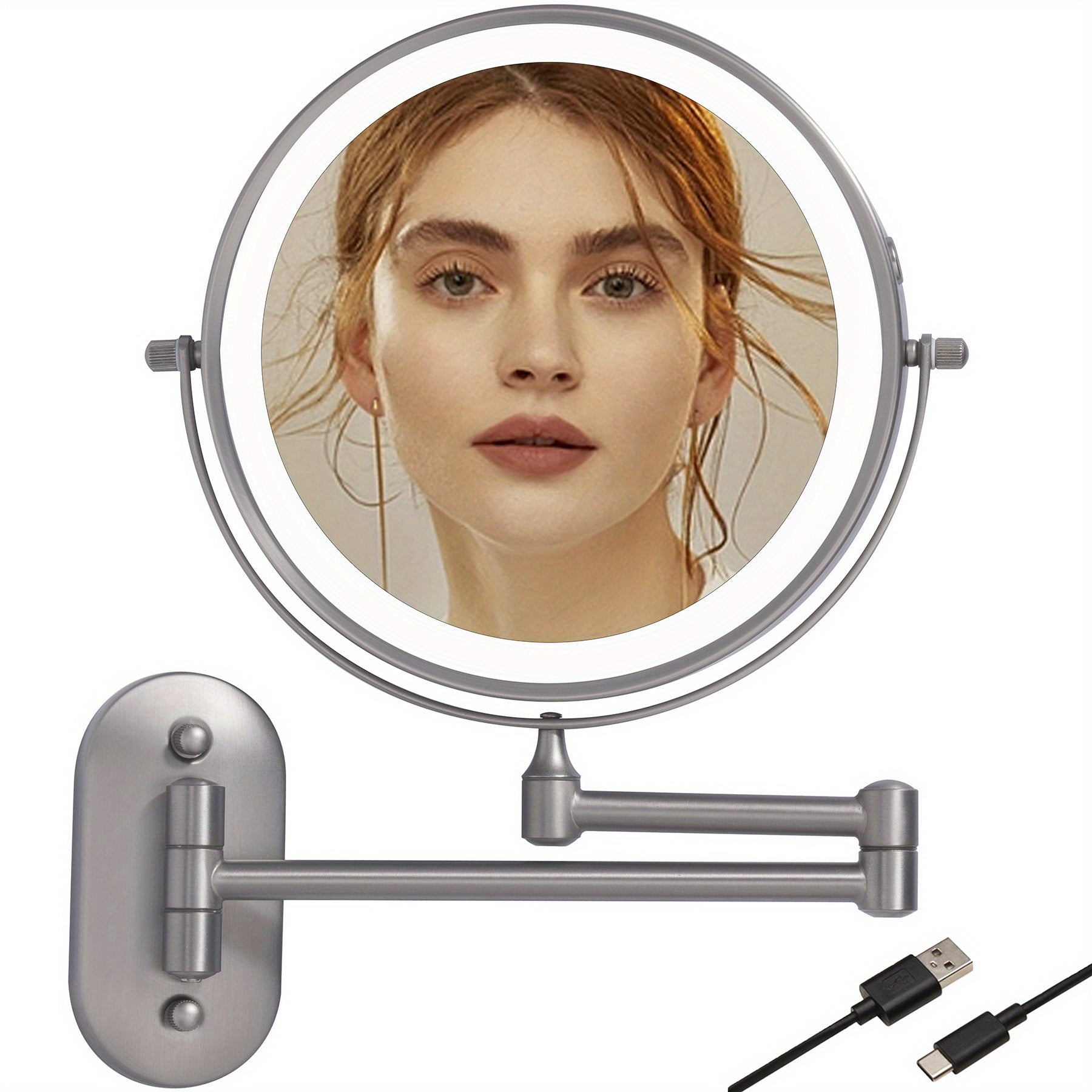 GlowMirror – LED Make-up Spiegel USB