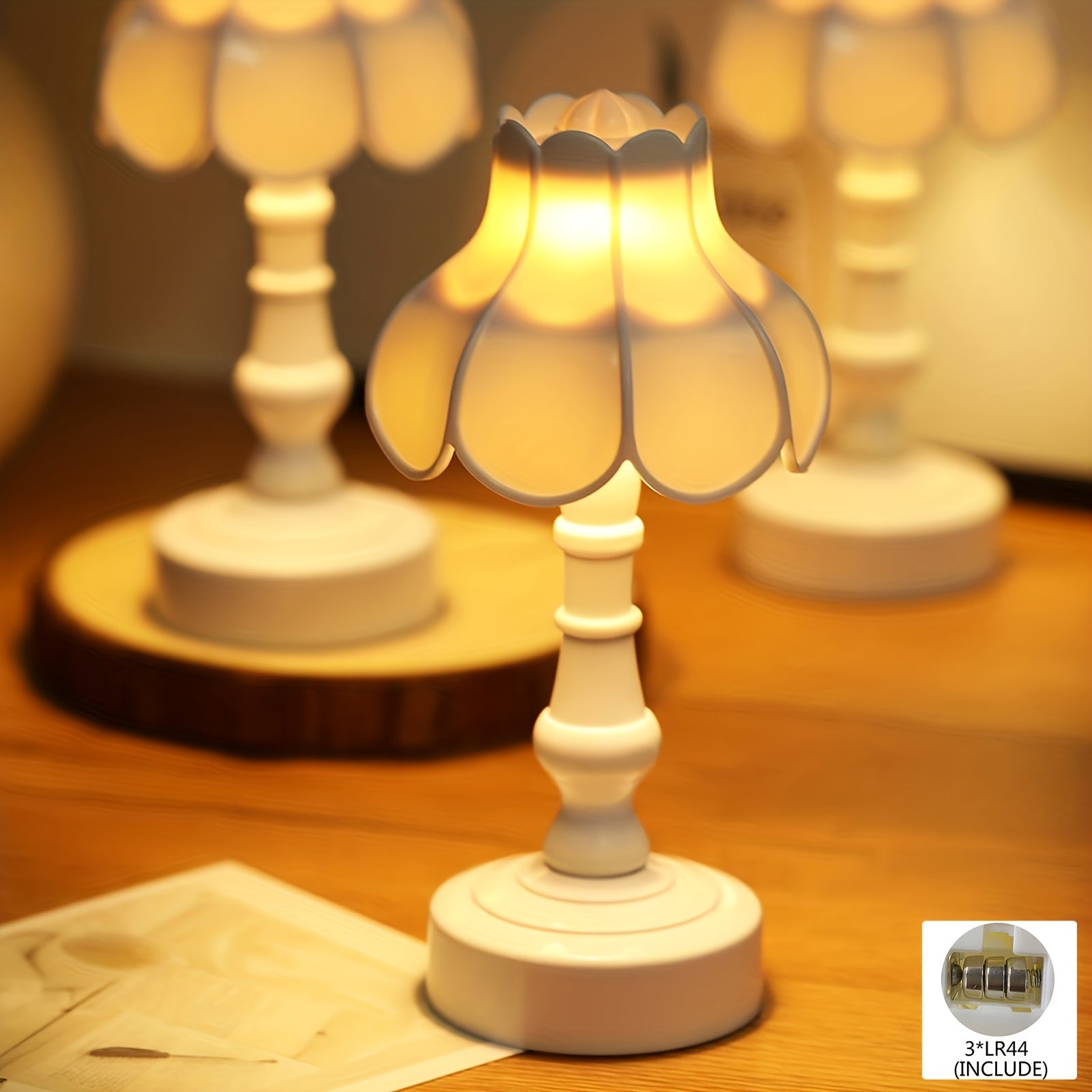 StarBloom Lamp – Bloemvormige Mini Bureaulamp