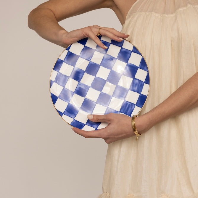 RoyalBlue - Luxe Ruiten Serviesset voor Eettafel