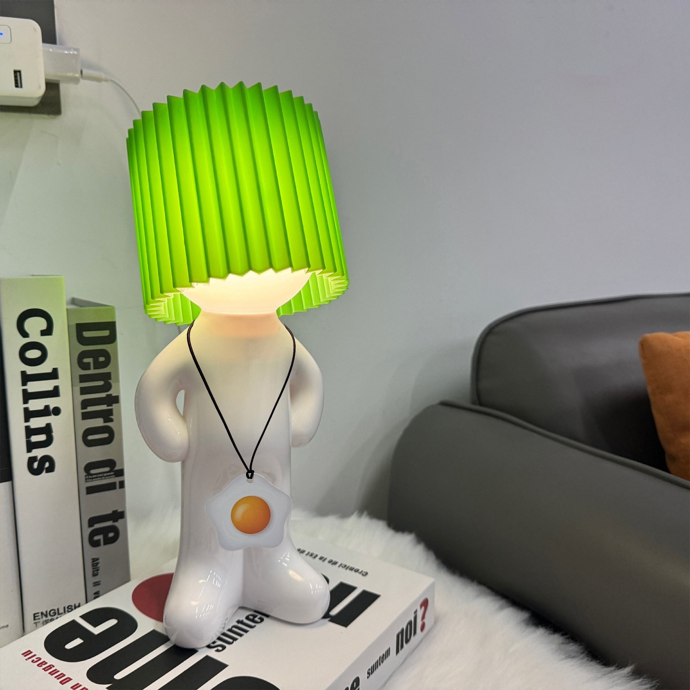 GlowCraft Lamp - Dimbaar Acryl LED met Drukknop