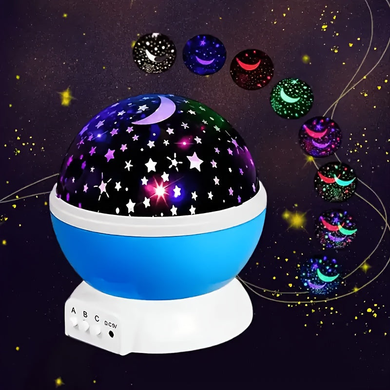 StarGlow Projector - LED Nachtlamp met Kleuren en USB