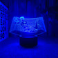 KeeperGlow – 3D Voetbalkeeper Nachtlamp met Touch