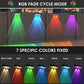 SolarShine Wandlamp - Kleurrijke Zonne-LED Verlichting voor Buiten