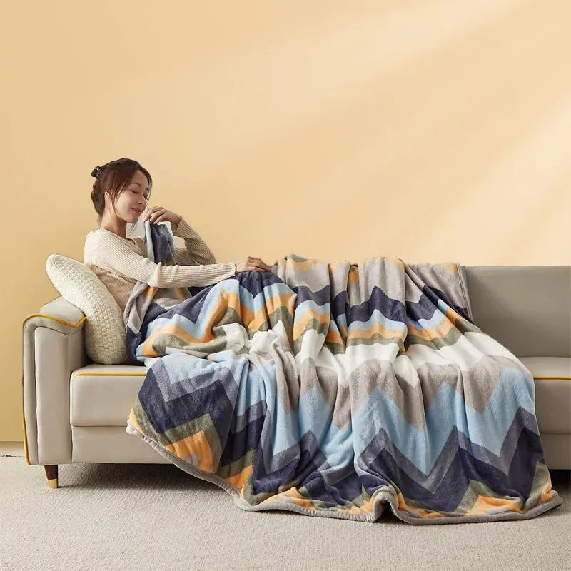 FlannelWarm - Luxe Verdikte Flanellen Deken