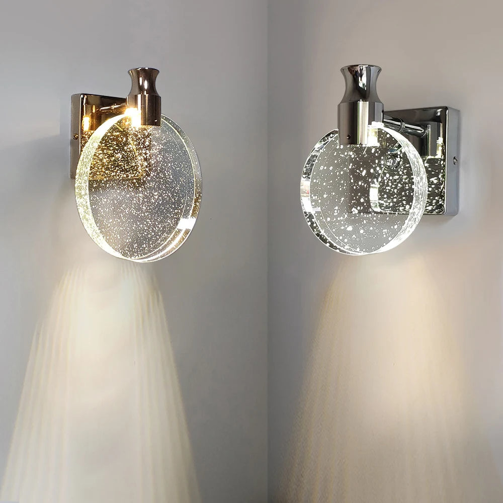 LumièreCéleste – Elegante Gouden Wandlamp voor Sfeervolle Interieurs