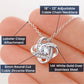EternalBond Necklace – 'Never Forget I Love You