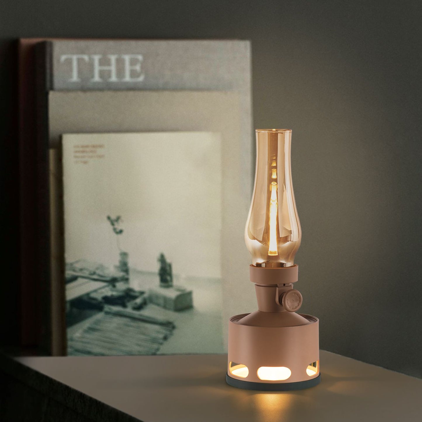 NostalgiaLamp - Vintage LED Lantaarn voor Sfeervolle Avonden