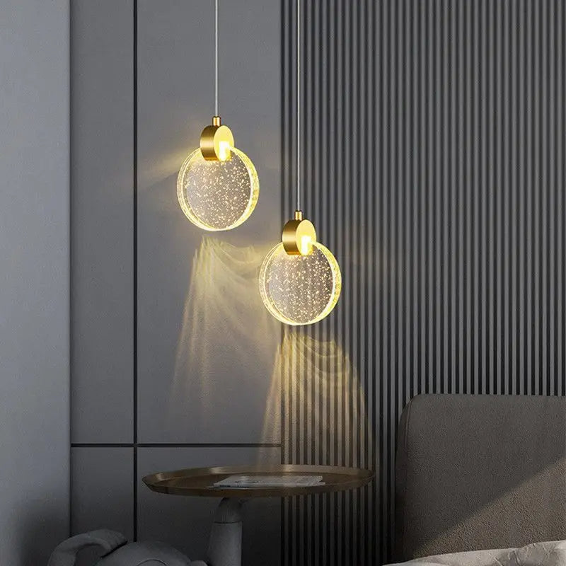 RayonsD’Or – Glazen Plafondlamp voor Elegante Sfeer