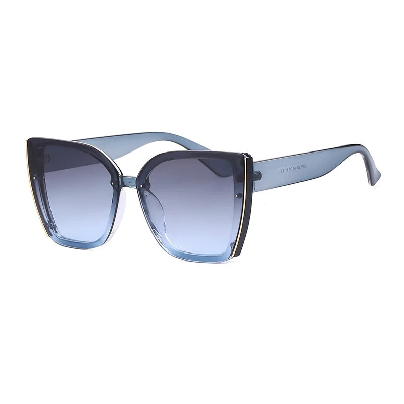 BillieShade - Trendy Vierkante Retro Zonnebril