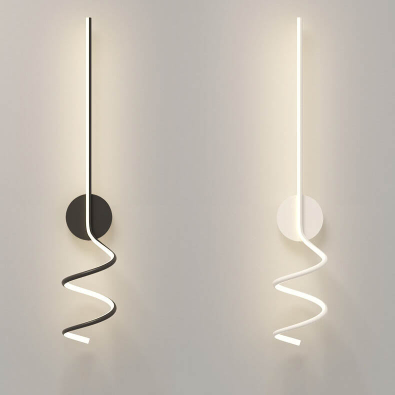 GlowWave - Strakke LED Wandlamp met Boogdesign
