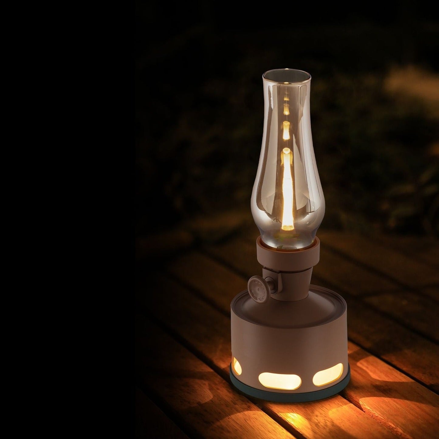 NostalgiaLamp - Vintage LED Lantaarn voor Sfeervolle Avonden