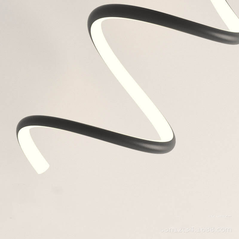 GlowWave - Strakke LED Wandlamp met Boogdesign