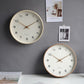 Scandinavische Houten Wandklok - Tijdloze Luxe & Design