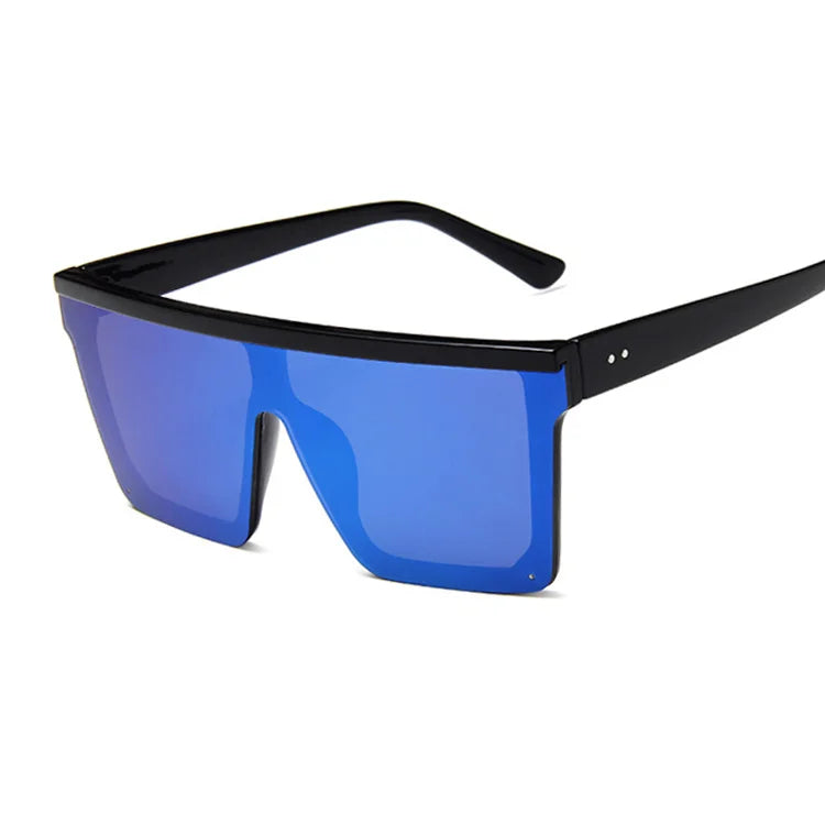 Dirk Shades - Retro Vierkante Zonnebril