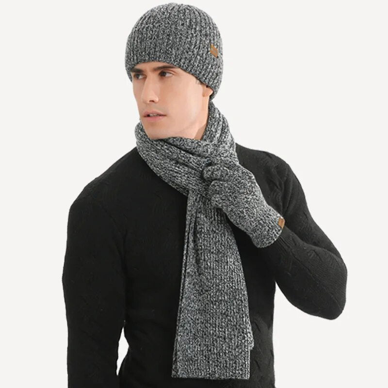 ArcticStyle – Trendy Winter Set met Muts en Handschoenen