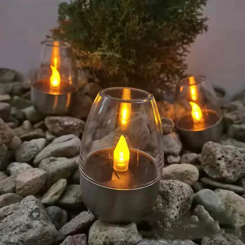 CandelaSoleil – Elegante Zonne-Lantaarn voor Tuin en Terras