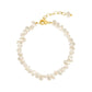 Elegante Zoetwaterparel Armband | Adembenemende Witte Parels!