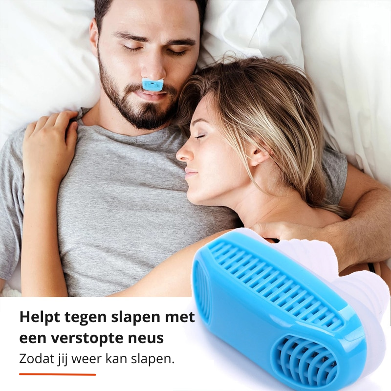 SleepPure – Innovatief Anti-Snurk & Luchtzuiveraar