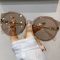 Patty Eyewear - Retro Ronde Zonnebril Vintage Style