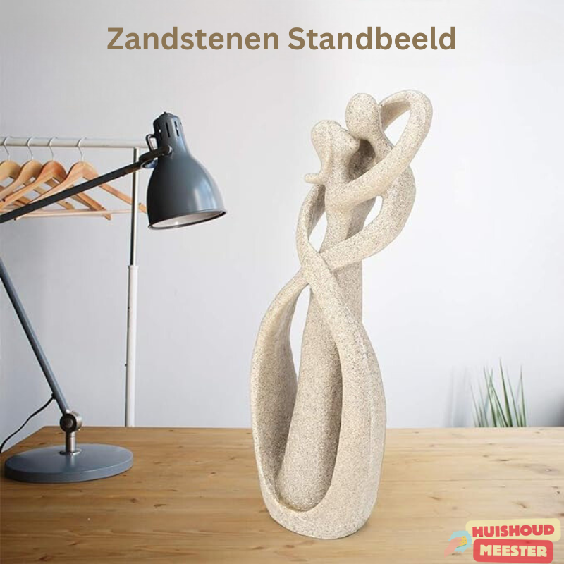 EternalHug - Abstract Beeld van Liefde en Verbondenheid