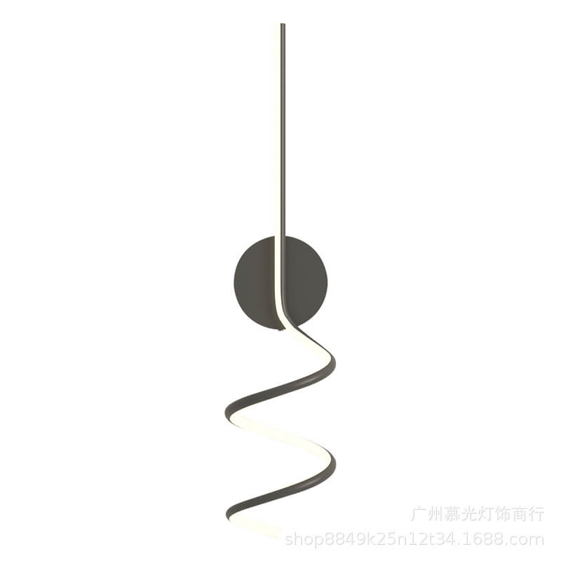 GlowWave - Strakke LED Wandlamp met Boogdesign