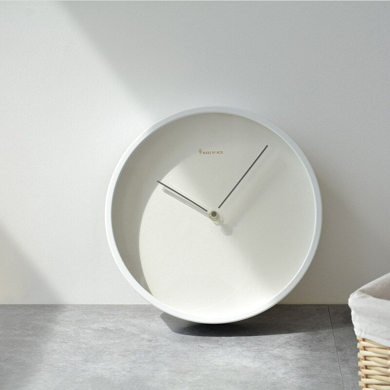 Scandinavische Minimalistische Wandklok - Tijdloze Elegantie