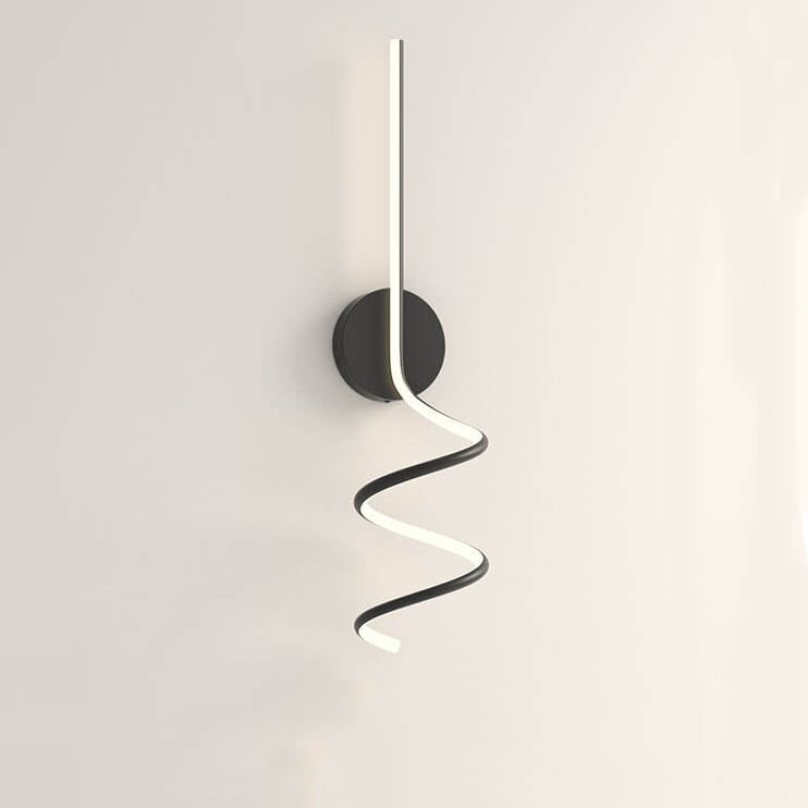 GlowWave - Strakke LED Wandlamp met Boogdesign