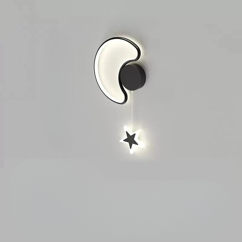 LumiDroom - Magische Wandlamp met Sterren en Maan