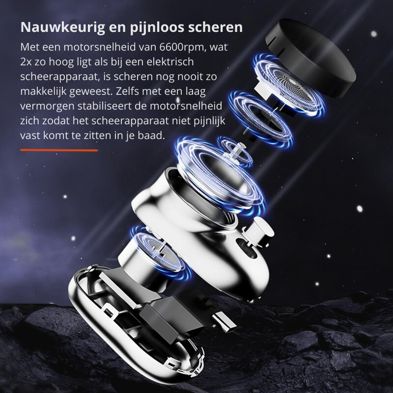 PocketShave Razor - Compact Scheerapparaat voor Reizen