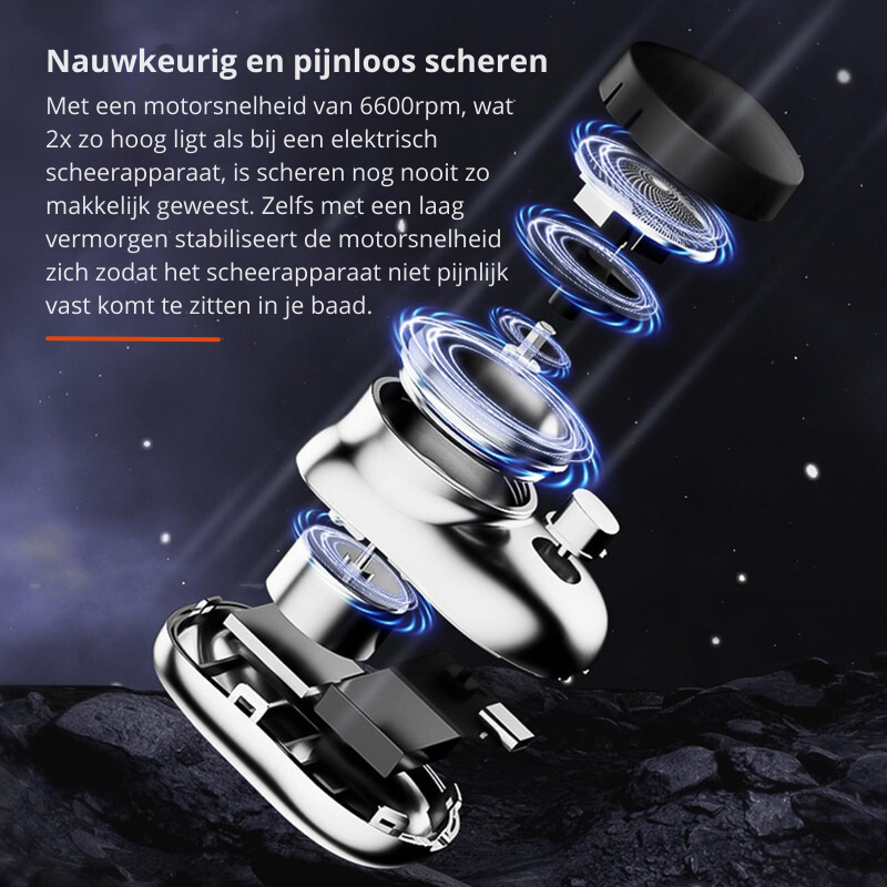 PocketShave - Compact Scheerapparaat voor Elke Tas