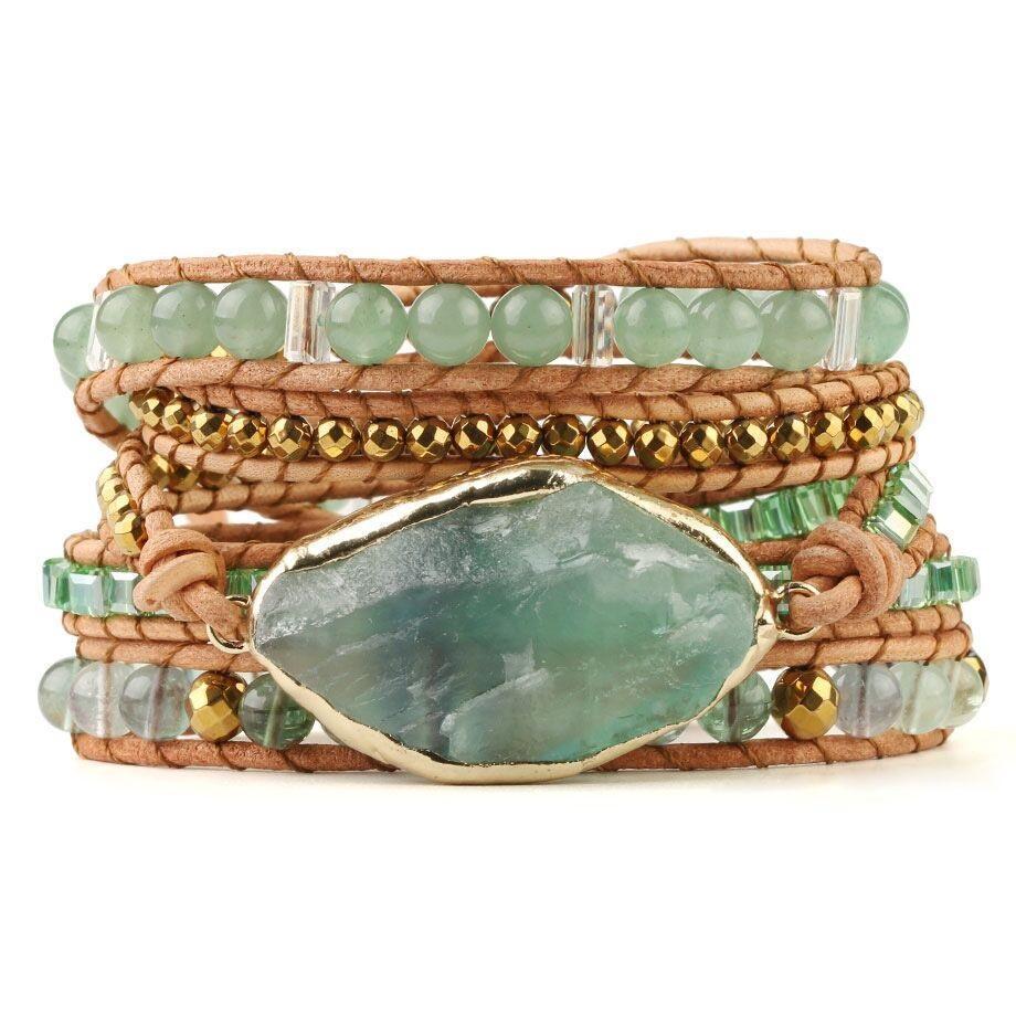 FluoriteGlow Bracelet – Detox & Energie Versterker