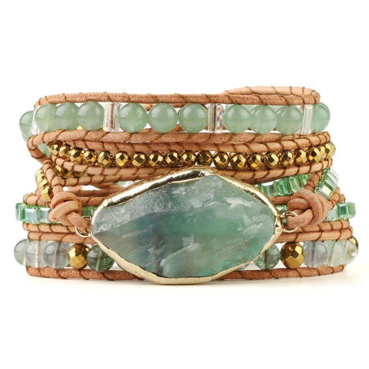 FluoriteGlow Bracelet – Detox & Energie Versterker