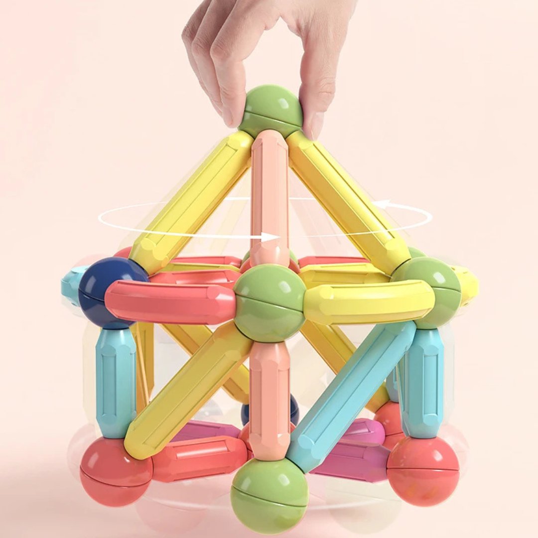 Magneo Blocks - Creatieve Magnetische Bouwset voor Kinderen
