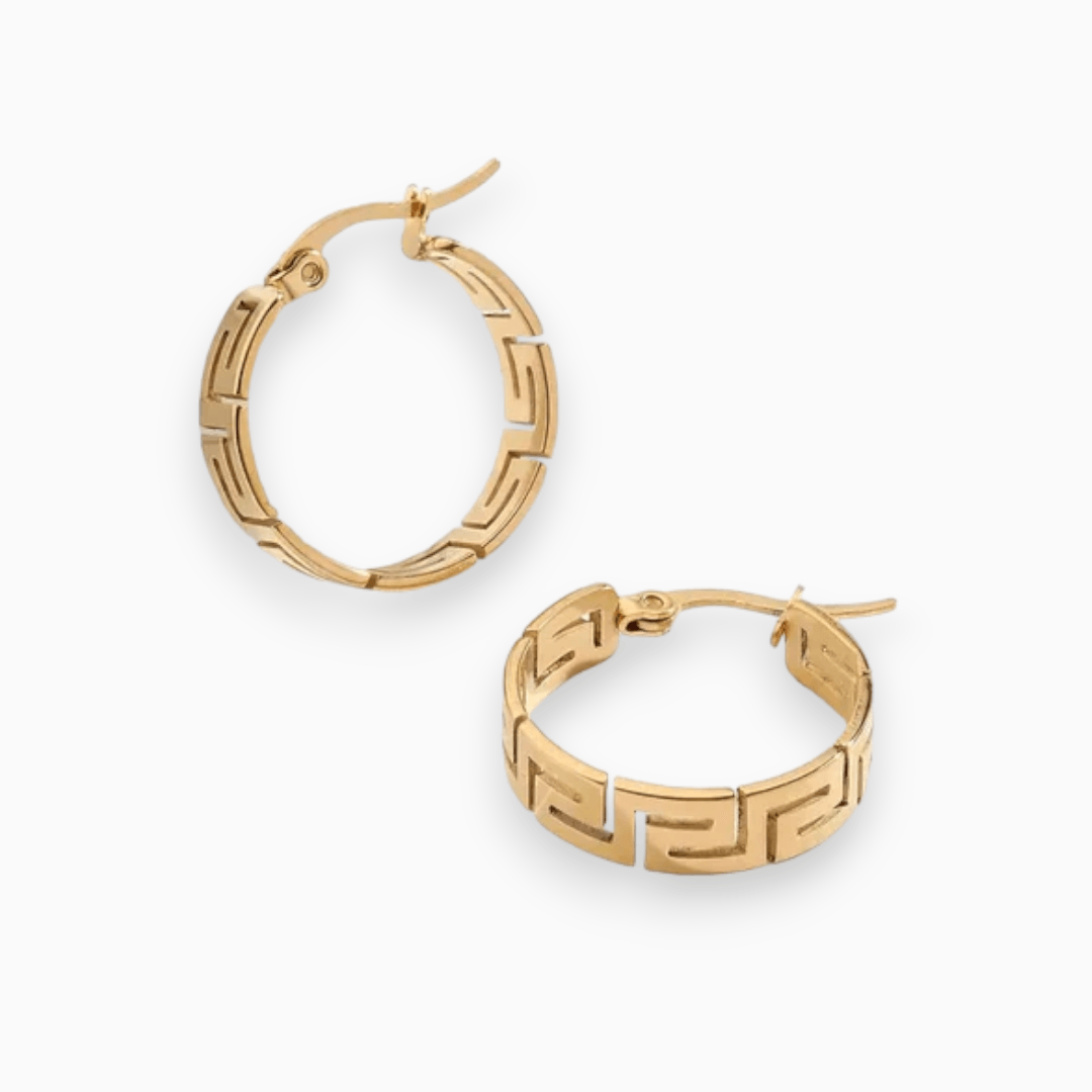 EleganceEarrings - Luxe Lila Oorbellen