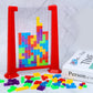 BrainBlocks - Creatieve Houten Blokpuzzel voor Volwassenen