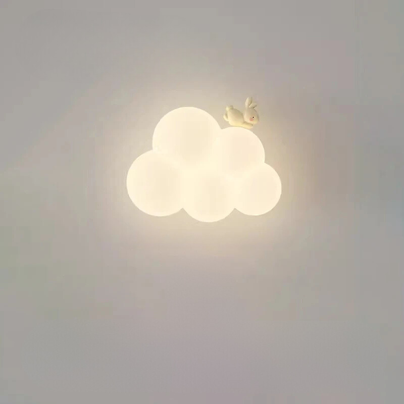 CloudLight – Moderne LED Wandlamp voor Kinderen