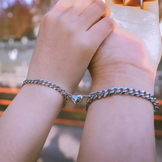 Liora Bracelets Set - Elegante Hart Armbanden