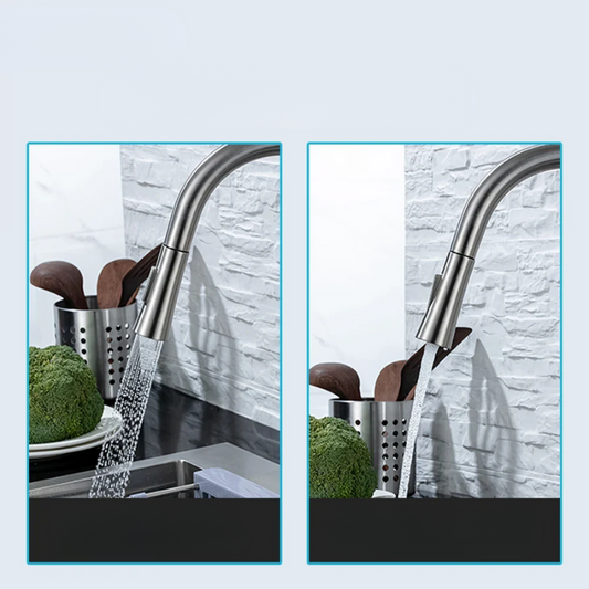 SmartNickelFlow - Luxe Keukenkraan voor Modern Gebruik