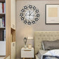 EleganceClock - Design Muurklok 14 Inch Zwart
