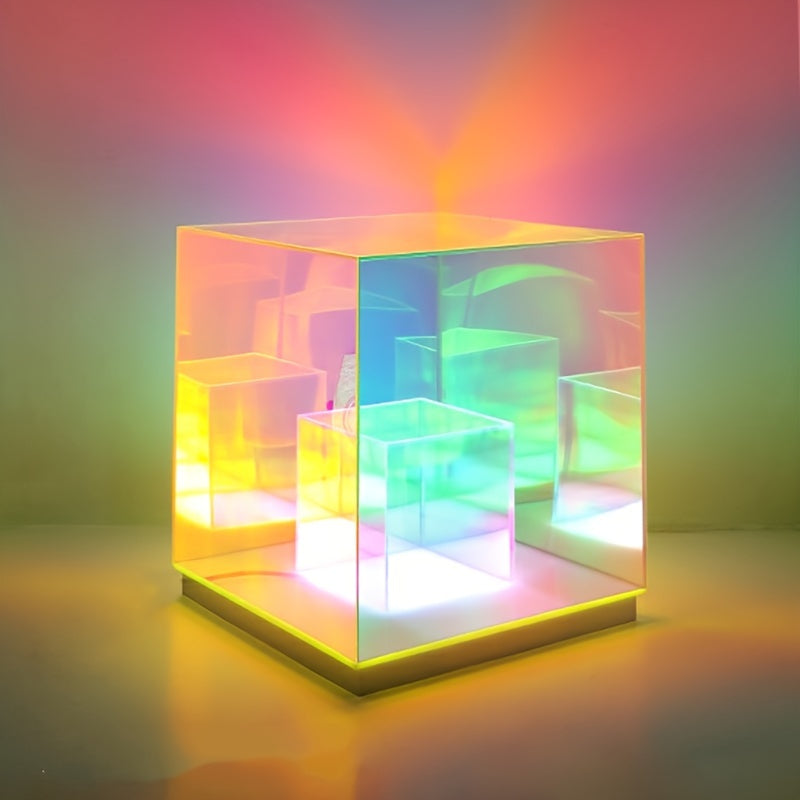 LumiSky - Verstelbare Sterrenhemel Tafellamp Geometrisch